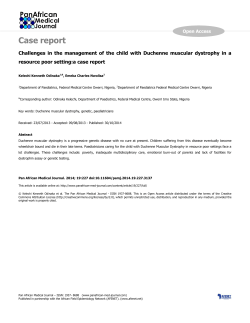 Case report - The Pan African Medical Journal