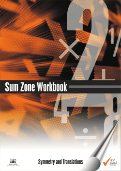 Symmetries and Translations