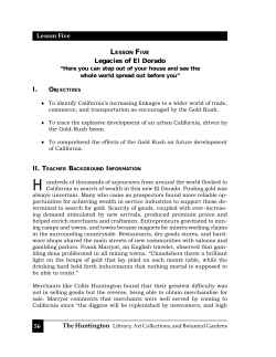 Lesson 5 - The Huntington