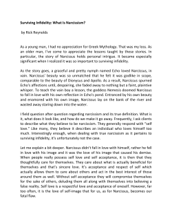 Surviving Infidelity: What Is Narcissism?