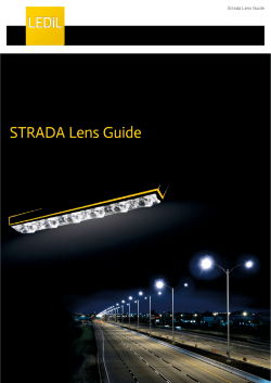 Strada Lens Guide
