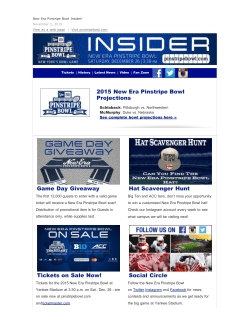 Game Day Giveaway Hat Scavenger Hunt Tickets on Sale Now