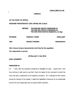 Rowe (Rosevelt) v Brown (Beverly)