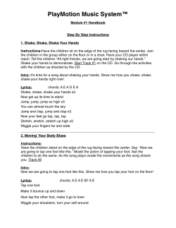 PlayMotion Music Module #1 Handbook