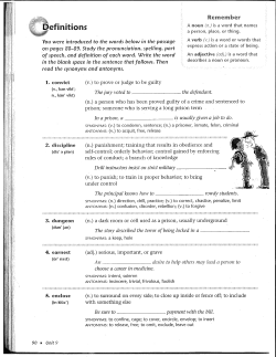 Definitions - TeacherWeb