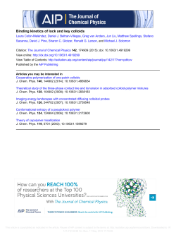 Binding kinetics of lock and key colloids