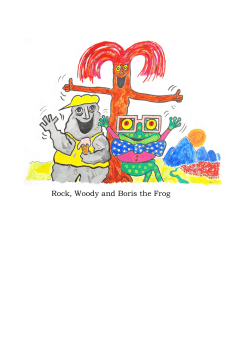 Rock, Woody and Boris the Frog