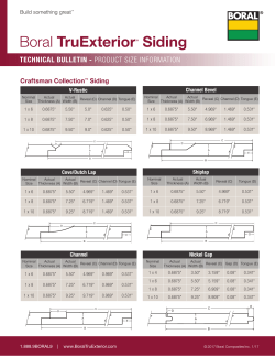 Boral TruExterior® Siding