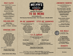 rrrr rj rrrr - Melvin`s BBQ