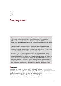 Chapter 3 - Employment
