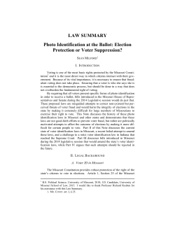 Election Protection or Voter Suppression?