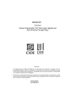 Plantilla Documentos de Trabajo 2011