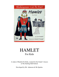 hamlet for kids - HomeworkNOW.com
