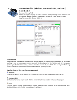 Help - Laurence Anthony