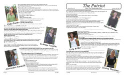 Homecoming Court 2007 - booklet format