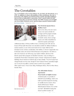New York Magazine - Wiedemann Architects