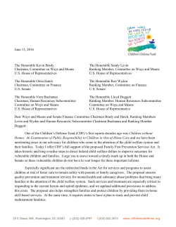 CDF_MWE Letter of Support_Family First Prevention Services Act
