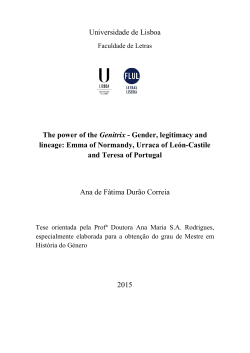 Emma of Normandy, Urraca of Le&oacute;n-Castile and