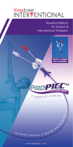 Medcomp&reg; Interventional > Pro-PICC&trade; CT