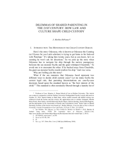 dilemmas of shared parenting in the 21st century