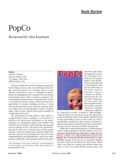 PopCo - American Mathematical Society