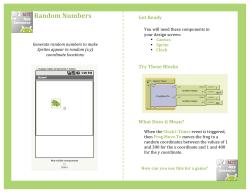 Random Numbers - MIT App Inventor