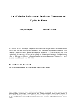 Cartels and Leverage