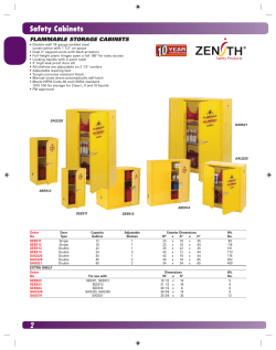 Safety Cabinets 2