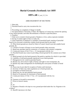 Burial Grounds (Scotland) Act 1855 1855 c.6818_and_19_Vict