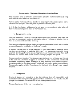 Compensation Principles of Long-term Incentive