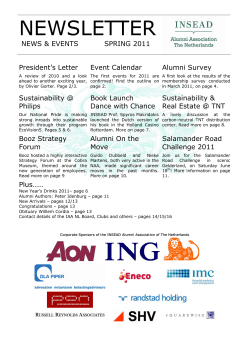 Newsletter 2011 04 - iConnect