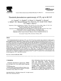 Threshold photoelectron spectroscopy of CF4 up to 60.5 eV