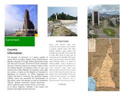 cameroon brochure