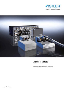 Measurement System Solutions for Crash Testing