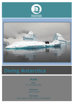Diving Antarctica - Oceanwide Expeditions