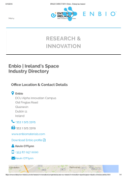 Enbio profile