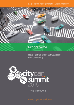 the final programme