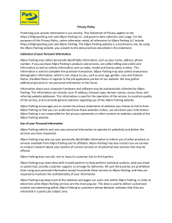 Privacy Policy Protecting your private information is