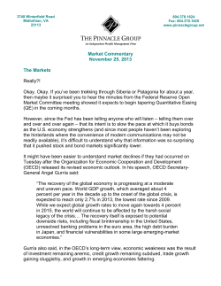 Market Commentary November 25, 2013 The