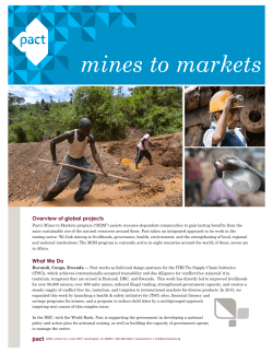 mines to markets