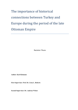 The importance of historical connections between Turkey and
