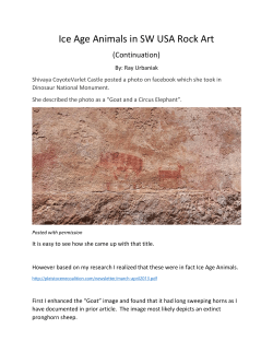 Ice Age animals - Natural Frequency