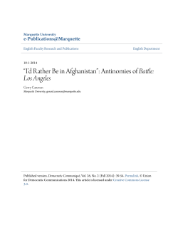 I`d Rather Be in Afghanistan - e