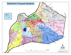 Rutherford: Proposed Students