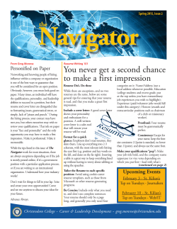 Spring 2015 &ndash; Issue 2