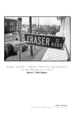 essay - Grunt Gallery