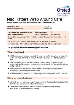 Mad Hatters Wrap Around Care