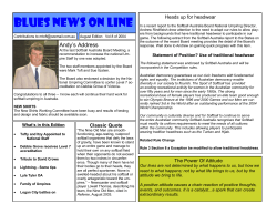 Aug - Softball Australia