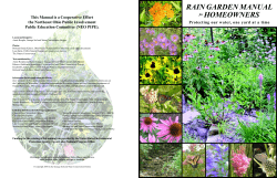 Rain Garden Manual