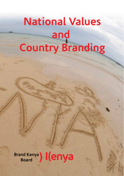 National Values and Country Branding